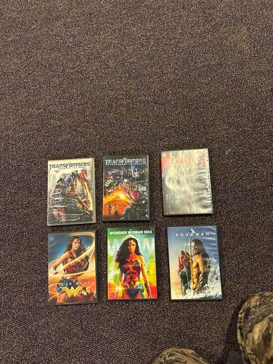 DC / Transformers Other - Lot of 6 Action Movies DVD